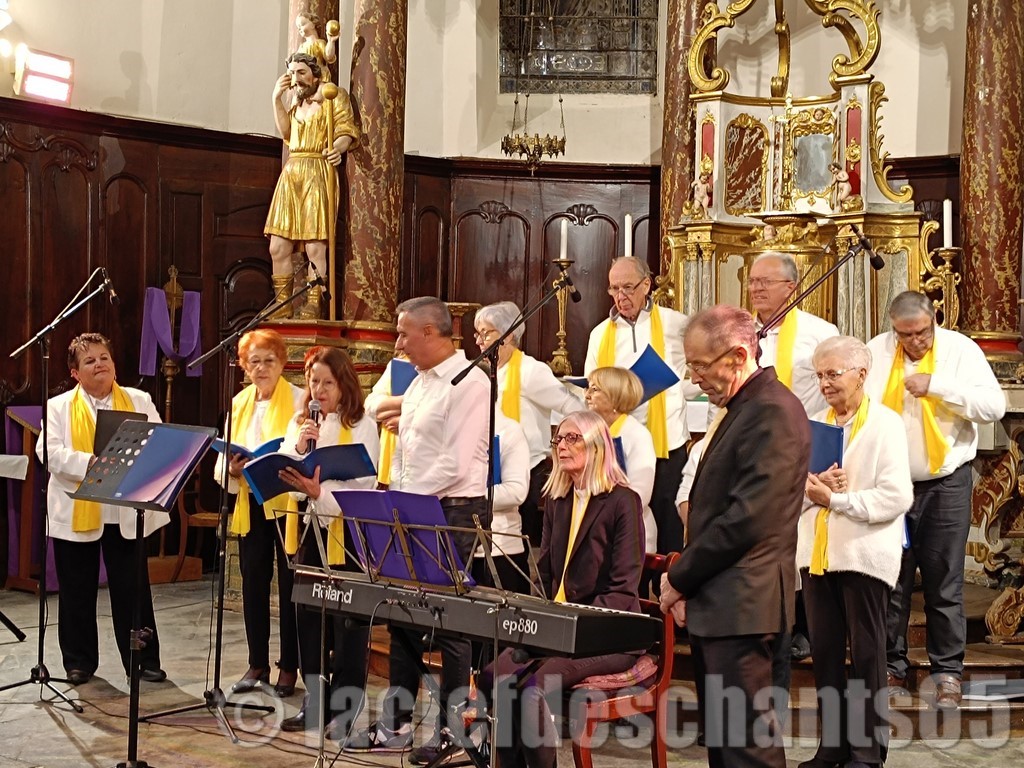Concert de Noêl à l'église d'Orleix avec la chorale de Trie sur Baïse Vendredi 22 décembre 2023